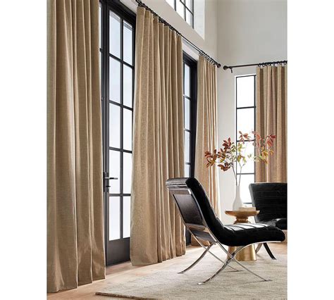 In contrast to conventional <strong>blackout curtain</strong> sizes, these <strong>curtains</strong> can be ordered in widths as narrow as 24 inches or as wide as 156 inches. . Pottery barn blackout curtains